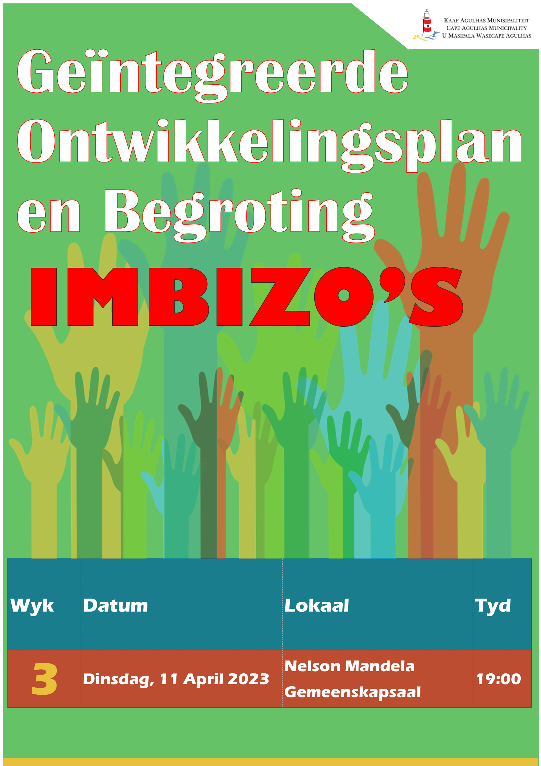 IDP and Budget Ward 3 Cape Agulhas